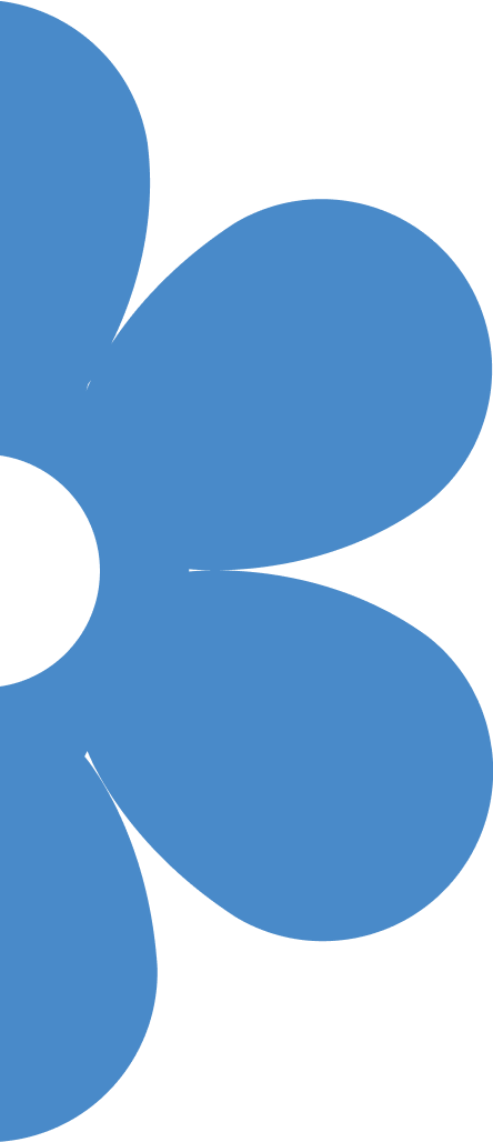 egoitaliano flip fiore blu